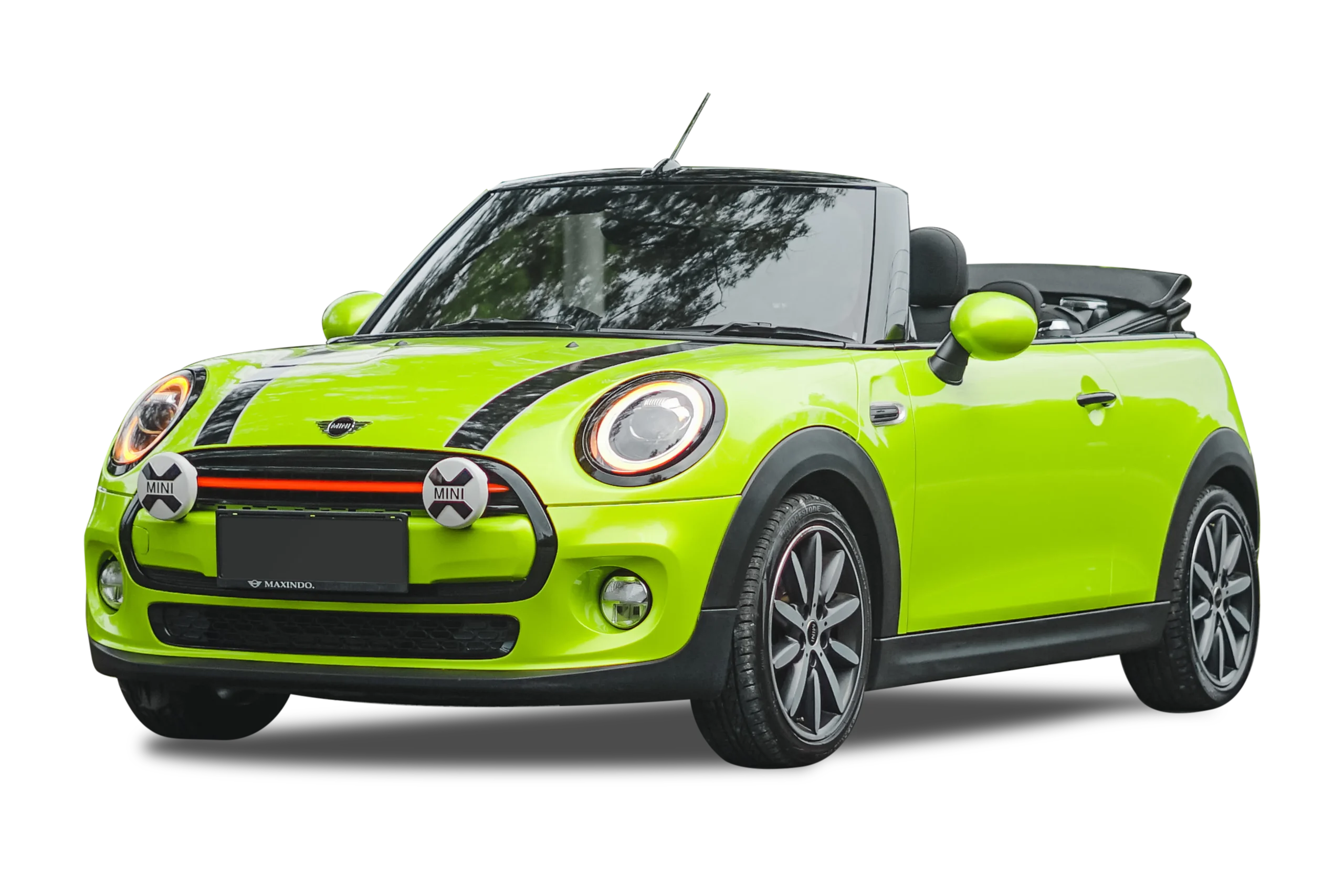 Mini Cooper Cabrio Green