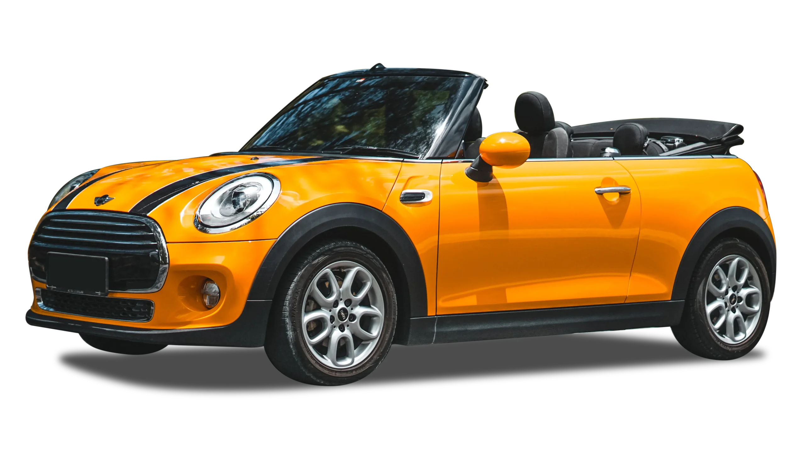 Mini Cooper Cabrio Orange