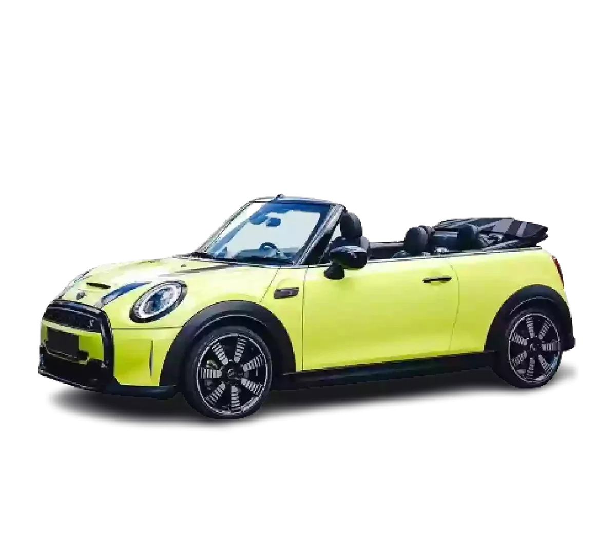 Mini Cooper S Cabrio Yellow