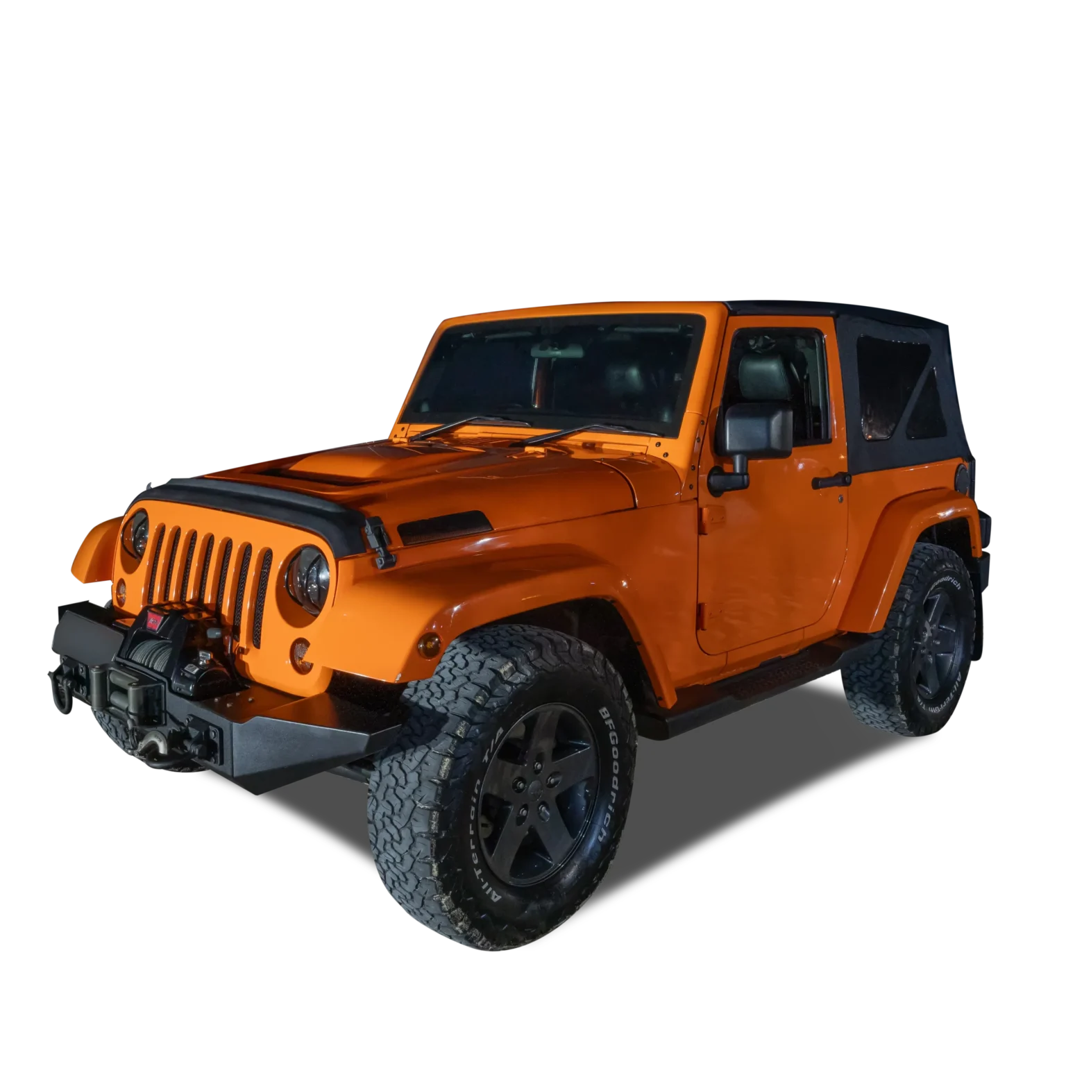 Jeep Rubicon Short Orange