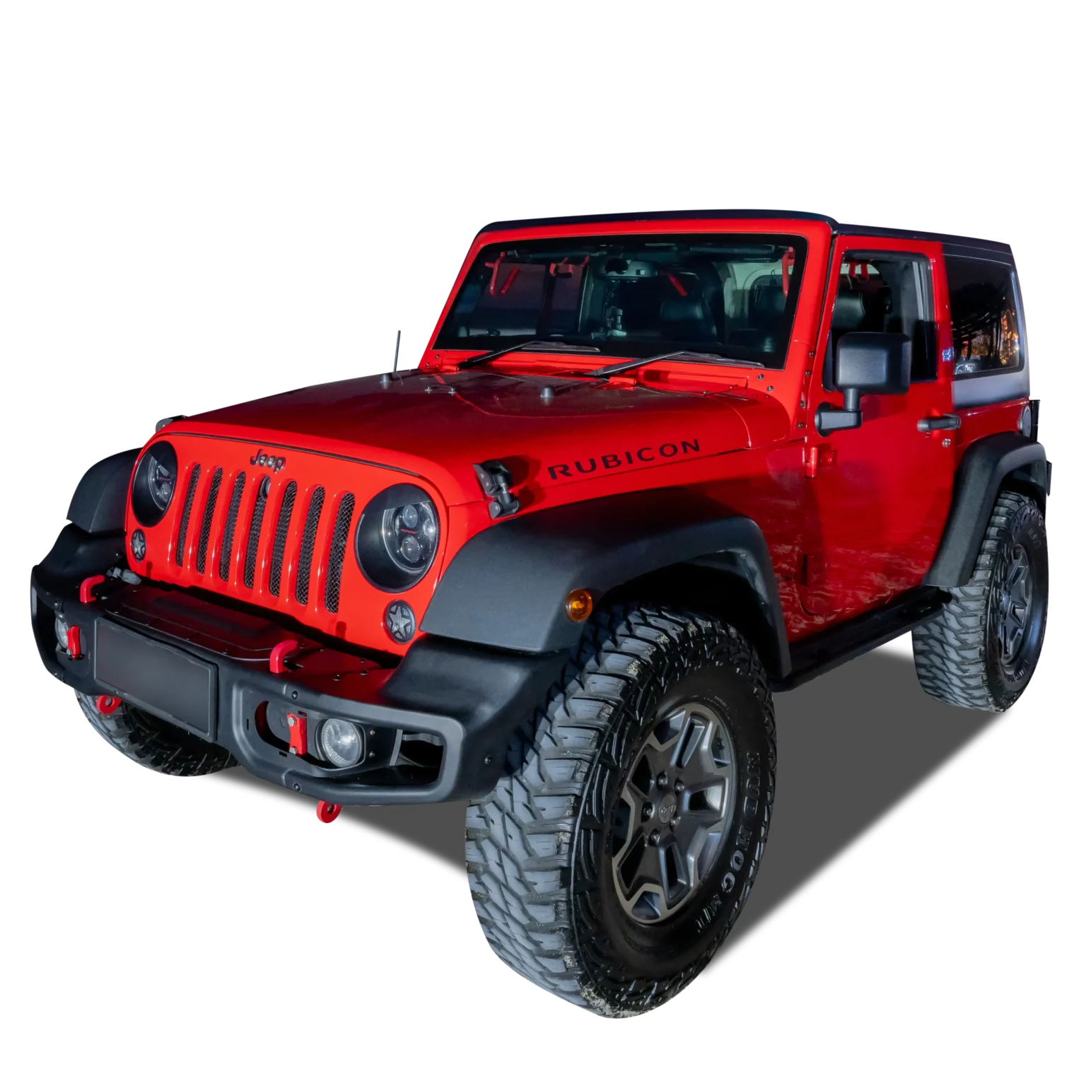 Jeep Rubicon Red