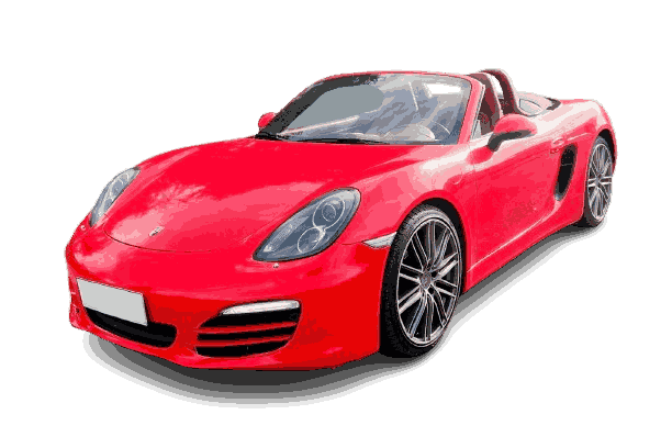 Porsche Boxster Red