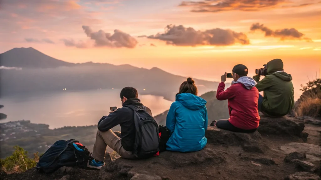 Sunset in Batur Mountain | Bali Premium Trip